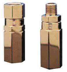 Specialty Mfr - 3/8" Brass Check Valve - Inline, FNPT x MNPT, 3,000 WOG - Best Tool & Supply