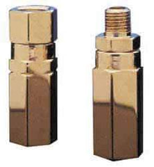 Specialty Mfr - 1/4" Brass Check Valve - Inline, FNPT x FNPT, 3,000 WOG - Best Tool & Supply