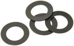 Made in USA - #3 Screw, Nylon Standard Flat Washer - 0.108" ID x 0.247" OD, 0.031" Thick - Best Tool & Supply