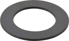 Made in USA - 1/2" Screw, Nylon Standard Flat Washer - 0.53" ID x 0.88" OD, 0.031" Thick - Best Tool & Supply