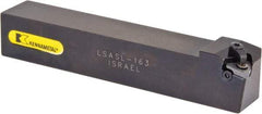 Kennametal - External Thread, Left Hand Cut, 1" Shank Width x 1" Shank Height Indexable Threading Toolholder - 6" OAL, LT 16EL Insert Compatibility, LSA Toolholder, Series LT Threading - Best Tool & Supply