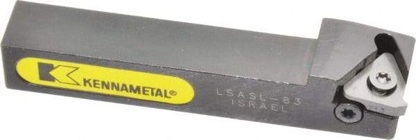 Kennametal - External Thread, Left Hand Cut, 1/2" Shank Width x 1/2" Shank Height Indexable Threading Toolholder - 3-1/4" OAL, LT 16EL Insert Compatibility, LSA Toolholder, Series LT Threading - Best Tool & Supply