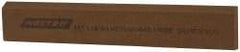 Norton - 6" Long x 1" Wide x 1/4" Thick, Aluminum Oxide Sharpening Stone - Rectangle, Medium Grade - Best Tool & Supply