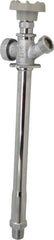 B&K Mueller - 1/2" Pipe, 10" Long Shank, Chrome Plated Brass Antisiphon Frostfree Sillcock - Handwheel Handle, Male & Solder End Connections, 125 psi WOG Rating - Best Tool & Supply