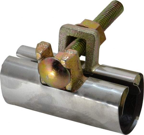 B&K Mueller - 3/4" Pipe Single Bolt 3" Repair Clamp - For Providing Strong Positive Seal In Repairing Leaking Pipes - Best Tool & Supply