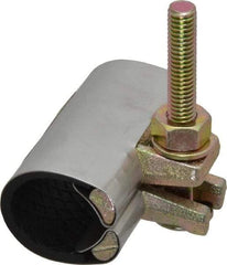 B&K Mueller - 1" Pipe Single Bolt 3" Repair Clamp - For Providing Strong Positive Seal In Repairing Leaking Pipes - Best Tool & Supply