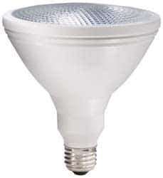 Philips - 25 Watt High Intensity Discharge Flood/Spot Medium Screw Lamp - 3,000°K Color Temp, 1,220 Lumens, 120 Volts, PAR38, 10,500 hr Avg Life - Best Tool & Supply