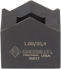 Greenlee - Square Punch - 1" Hole Length x 1" Hole Width - Best Tool & Supply