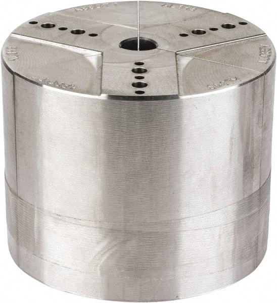 Abbott Workholding Products - 4" & Up Chuck Capacity, Northfield Attachment, Round Soft Lathe Chuck Jaw - 3 Jaws, Aluminum, 3.92" Wide x 3" High - Best Tool & Supply