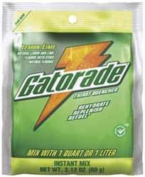 Gatorade - 2.12 oz Pack Lemon-Lime Activity Drink - Powdered, Yields 1 Qt - Best Tool & Supply