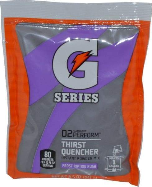 Gatorade - 8.5 oz Pack Riptide Rush Activity Drink - Powdered, Yields 1 Gal - Best Tool & Supply