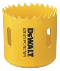 DeWALT - 1-1/8" Diam, 1-1/2" Cutting Depth, Hole Saw - Bi-Metal Saw, Toothed Edge - Best Tool & Supply