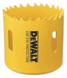 DeWALT - 1-1/16" Diam, 1-1/2" Cutting Depth, Hole Saw - Bi-Metal Saw, Toothed Edge - Best Tool & Supply