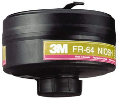 3M - Olive and Magenta P100 Cartridge - Series FR-64, Protects Against Multi Gas - Best Tool & Supply