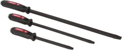 Mayhew - 3 Piece Screwdriver Pry Bar Set - 5/8" Head Width, Includes 12, 17 & 25" Lengths - Best Tool & Supply