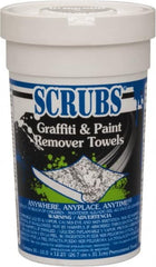 Scrubs - Center Pull Bucket/Canister of Wipes Graffiti/Vandal Mark Remover - Best Tool & Supply