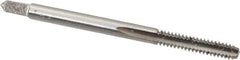 Interstate - #6-32 UNC, 3 Flute, Bottoming, Plug & Taper, Bright Finish, High Speed Steel Tap Set - Best Tool & Supply