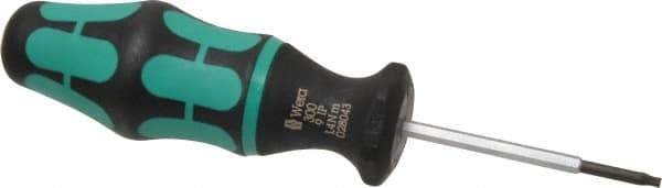 Wera - 1 Piece, 1.4 Max N/m, TorxPlus Preset Torque Limiting Screwdriver - 7-1/2" OAL - Best Tool & Supply