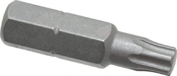 Wera - 1/4" Drive IP25 Torx Plus Screwdriver Bit - 1" OAL, Insert Bit - Best Tool & Supply