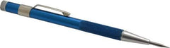 Made in USA - 5-1/2" OAL Nonretractable Pocket Scriber - Aluminum with Hardened Steel Point - Best Tool & Supply