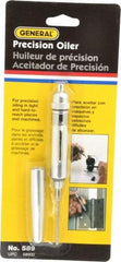 General - Spout, Precision-Needle Oiler - 2-1/4" Long Needle, Aluminum Body - Best Tool & Supply