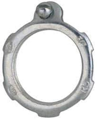 Cooper Crouse-Hinds - 3/4" Trade, Steel Threaded Rigid/Intermediate (IMC) Conduit Locknut - Noninsulated - Best Tool & Supply