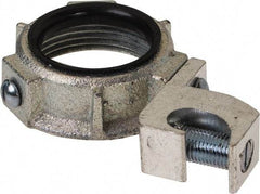 Cooper Crouse-Hinds - 1-1/4" Trade, Malleable Iron Threaded Rigid/Intermediate (IMC) Conduit Bushing - Partially Insulated - Best Tool & Supply