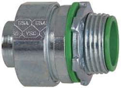 Cooper Crouse-Hinds - 3/4" Trade, Steel Threaded Straight Liquidtight Conduit Connector - Insulated - Best Tool & Supply