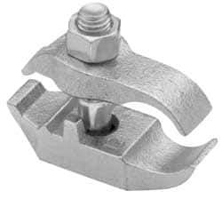 Cooper Crouse-Hinds - 1" Pipe, Malleable Iron, Electro Galvanized Conduit Clamp - 1 Mounting Hole - Best Tool & Supply