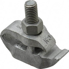 Cooper Crouse-Hinds - 1/2" Pipe, Malleable Iron, Electro Galvanized Conduit Clamp - 1 Mounting Hole - Best Tool & Supply