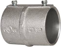 Cooper Crouse-Hinds - 2" Trade, Malleable Iron Set Screw Rigid/Intermediate (IMC) Conduit Coupling - Noninsulated - Best Tool & Supply