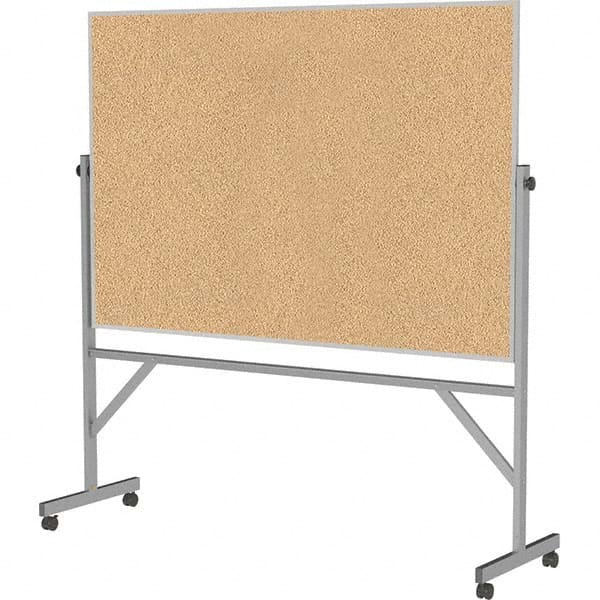 Ghent - Cork Bulletin Boards Style: Reversible Bulletin Board Color: Natural Cork - Best Tool & Supply