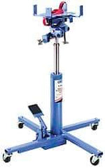 OTC - 1,000 Lb Capacity Pedestal Transmission Jack - 34-1/2 to 75" High, 41" Chassis Width x 41" Chassis Length - Best Tool & Supply