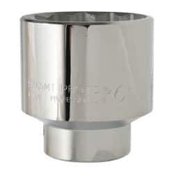 Proto - 1" Drive, Standard Hand Socket - 12 Points, 3-1/2" OAL, Alloy Steel, Satin Finish - Best Tool & Supply