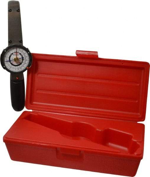 Proto - 1/4" Drive Dial Torque Wrench - 10 N/m Torque, 10" OAL, Fixed Head - Best Tool & Supply