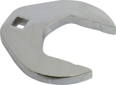 Proto - 2-1/8" 1/2" Drive Chrome Open End Crowfoot Wrench - 3-31/32" Head Diam x 1/2" Head Thickness - Best Tool & Supply