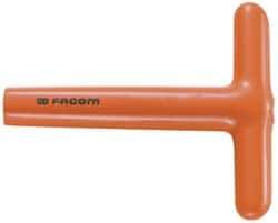 Facom - 6mm 6 Point Insulated Box Wrench - Single End, 1/2" Head Diam, 5-11/16" OAL, Steel - Best Tool & Supply