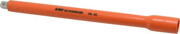 Facom - 3/8" Drive Insulated Socket Extension - 10-1/4" OAL, Single Color Insulation Finish - Best Tool & Supply