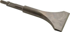 Universal Tool - 3" Head Width, 7-1/2" OAL, 1/2" Shank Diam, Cold Chisel - 1/2 Inch Shank Diameter - Best Tool & Supply