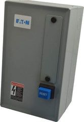 Eaton Cutler-Hammer - 208 Coil VAC, 27 Amp, NEMA Size 1, Nonreversible Enclosed Enclosure NEMA Motor Starter - 7-1/2 hp at 1 Phase, 1 Enclosure Rating - Best Tool & Supply