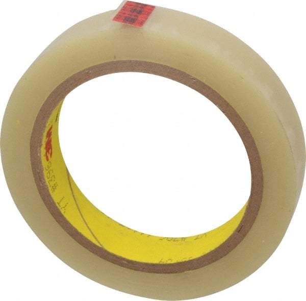 3M - 36 Yds. x 3/4", Clear Polyester Film Tape - 396 Series, 4.1 mil Thick, 43 Lb./Inch Tensile Strength - Best Tool & Supply