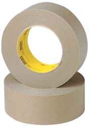 3M - 1-1/2" Wide x 60 Yd Long Brown Paper Masking Tape - Series 2517, 6.5 mil Thick, 35 In/Lb Tensile Strength - Best Tool & Supply