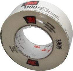 3M - 2" x 55m White Duct Tape - 8.1 mil, Rubber Adhesive, Polyethylene Film Backing, 32 Lb/ln Tensile Strength, 200°F Max, Series 3900 - Best Tool & Supply