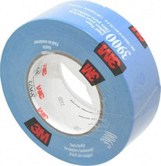 3M - 2" x 55m Blue Duct Tape - 8.1 mil, Rubber Adhesive, Polyethylene Film Backing, 32 Lb/ln Tensile Strength, 200°F Max, Series 3900 - Best Tool & Supply