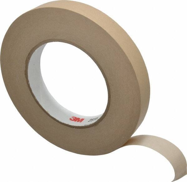 3M - 3/4" Wide x 60 Yd Long Tan Paper Masking Tape - Series 2515, 6.7 mil Thick, 36 In/Lb Tensile Strength - Best Tool & Supply