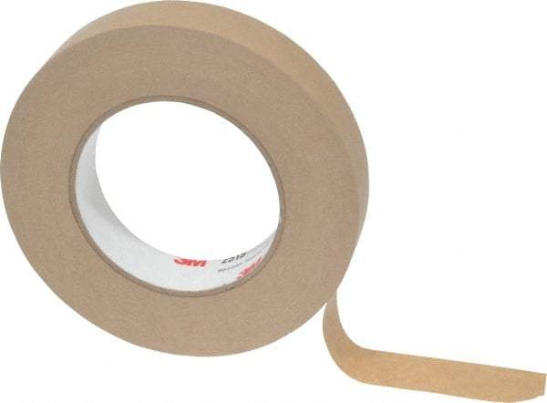 3M - 1" Wide x 60 Yd Long Tan Paper Masking Tape - Series 2515, 6.7 mil Thick, 36 In/Lb Tensile Strength - Best Tool & Supply