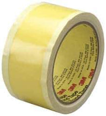 3M - 36 Yds. x 2", Yellow Polyethylene Film Tape - 695 Series, 3 mil Thick, 8 Lb./Inch Tensile Strength - Best Tool & Supply