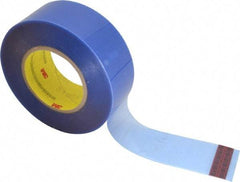 3M - 2" Wide x 72 Yd Long Blue Polyester Film Painter's Tape - Series 8905, 6.5 mil Thick, 110 In/Lb Tensile Strength - Best Tool & Supply