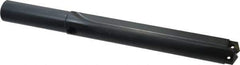 Allied Machine and Engineering - Series 3, 1-13/32 to 1-7/8" Diam, 1-1/4" Diam Straight Shank, Straight Flute Spade Drill - 8-1/4" Max Depth, 9-11/16" Body Length, 13-1/2" OAL, Standard Length, Through Coolant - Best Tool & Supply