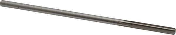 Alvord Polk - 0.1968" Cobalt 6 Flute Chucking Reamer - Straight Flute, 0.1895" Straight Shank, 1-1/4" Flute Length, 5" OAL - Best Tool & Supply